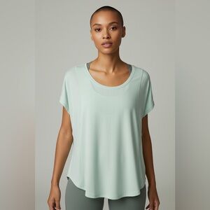 All In Motion Athletic Tee Mint Blue Size XXL